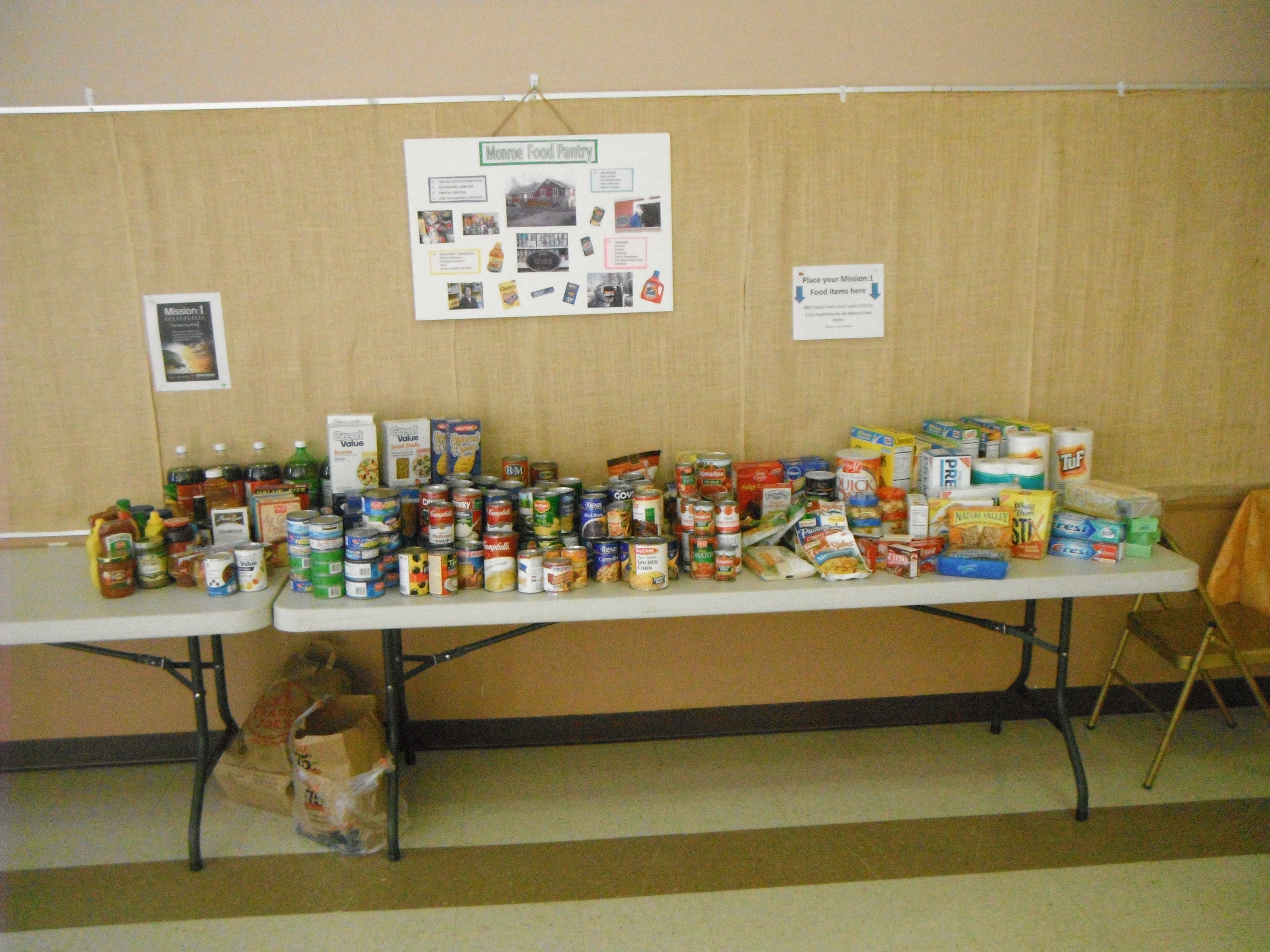 Outreach Food Drive 1